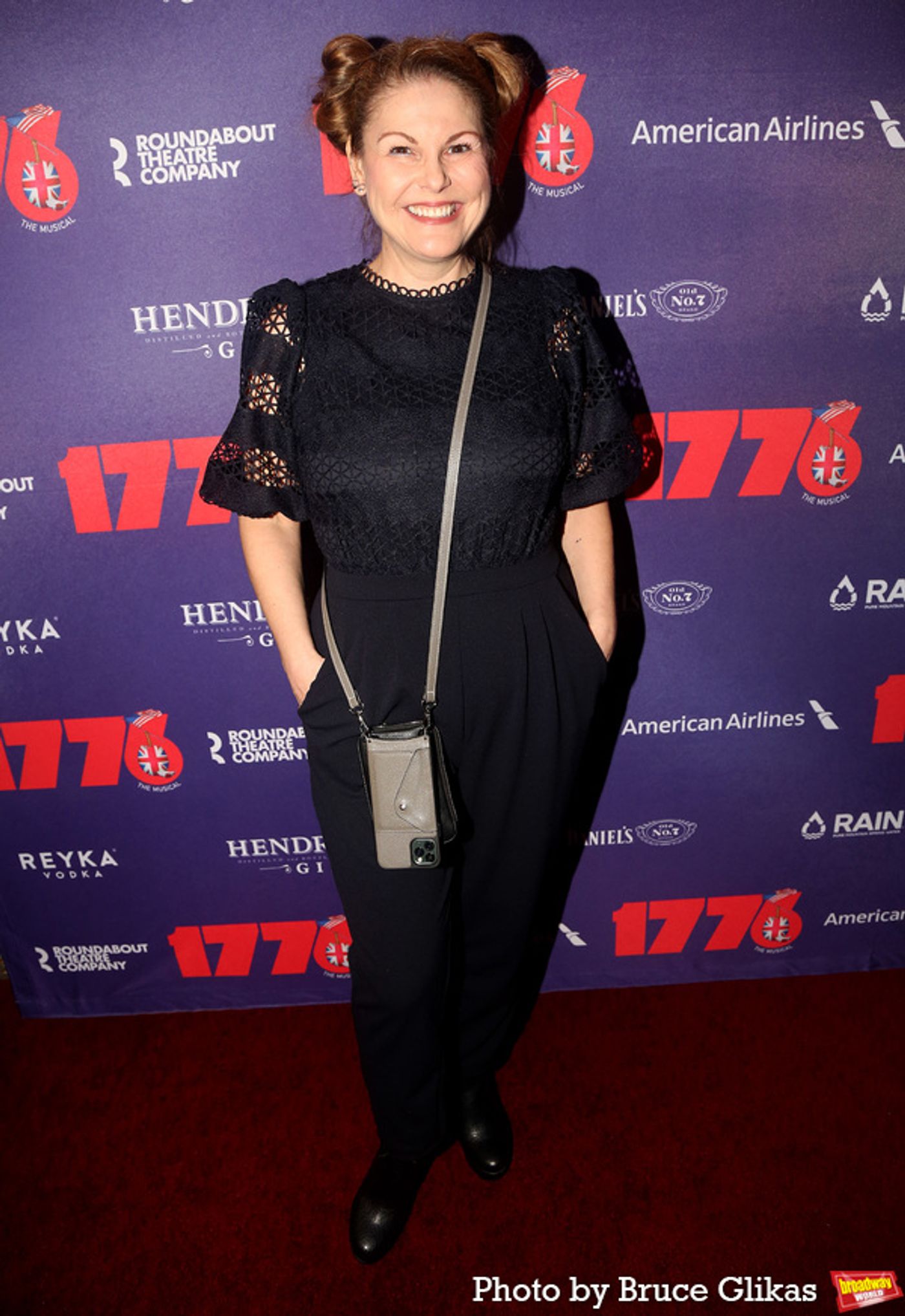 Photos: Stars Arrive on the 1776 Red Caret on Opening Night  Image