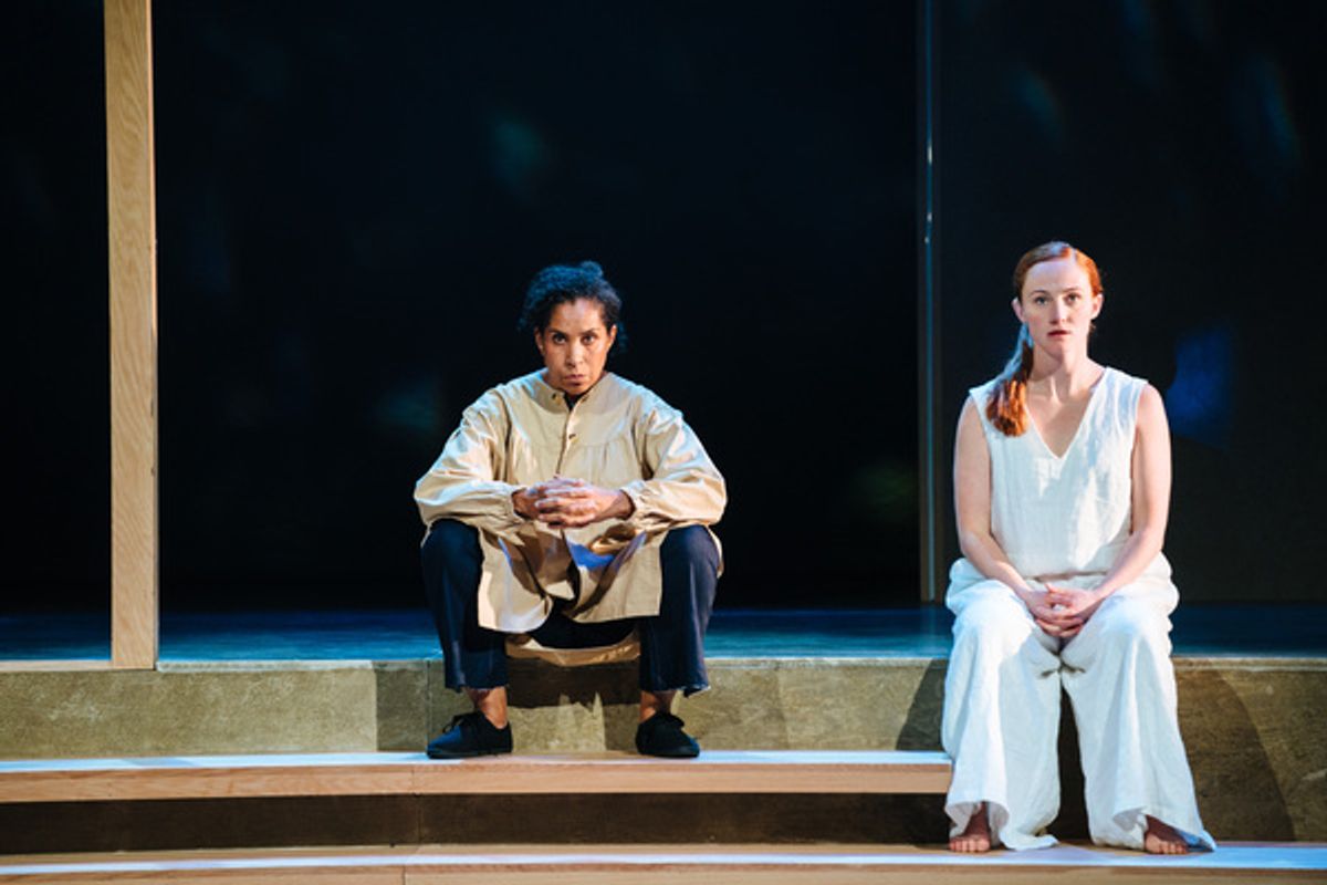 Clara Onyemere and Eve Ponsoby at Photos: First Look at David Farr's A DEAD BODY IN TAOS UK Tour