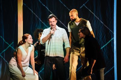 Eve Ponsonby, Clara Onyemere, Dominic Thorburn, Nathan Ives-Moiba, and David Burnett Photo