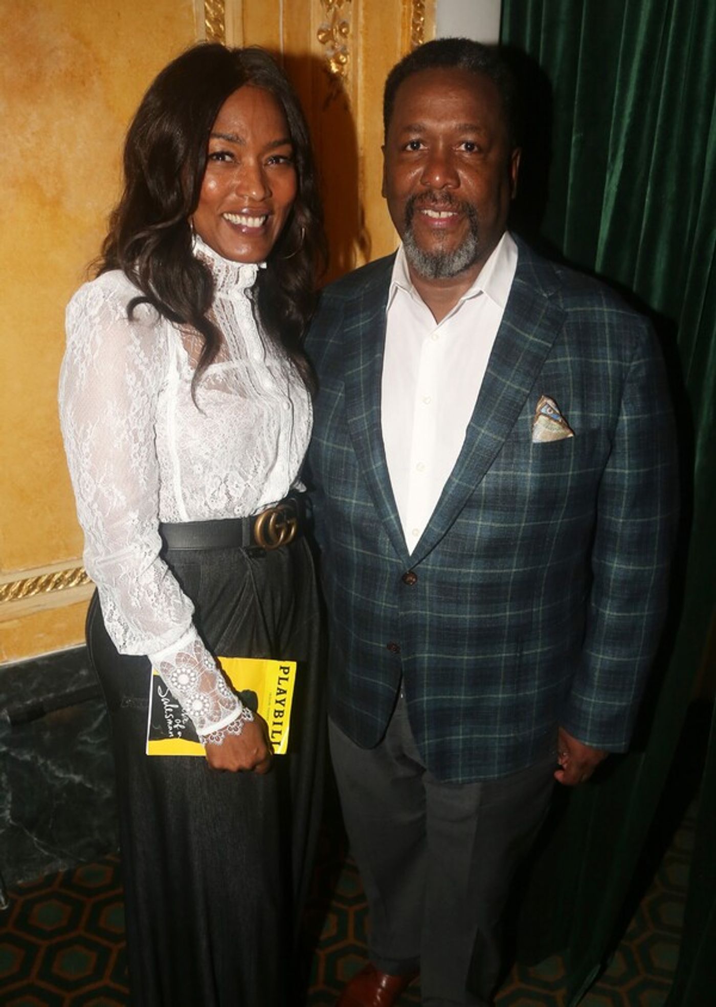 Photos: Angelina Jolie, Angela Bassett & More Visit DEATH OF A SALESMAN  Image