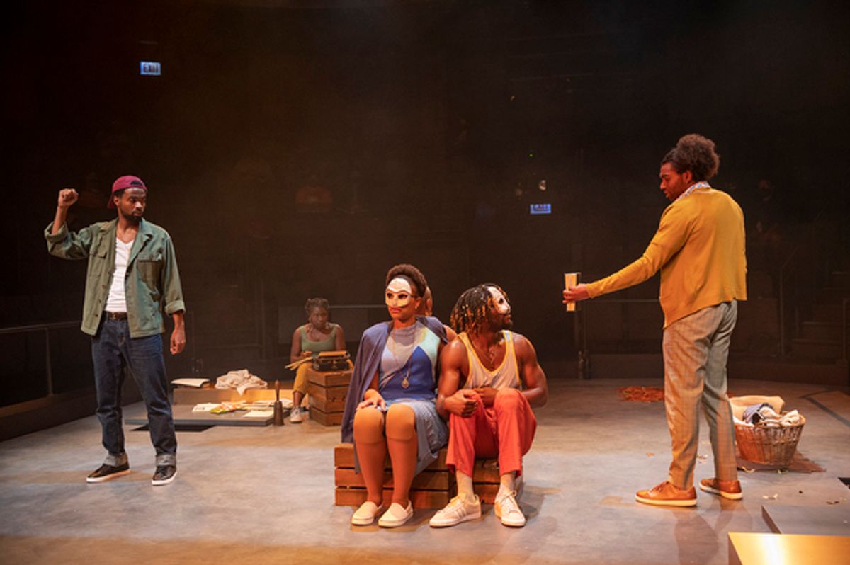 DeMorris Burrows, Sola Thompson, Jessica Dean Turner, Sheldon D. Brown and Max Thomas i at 