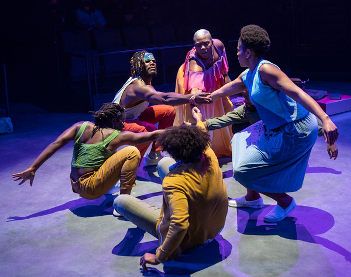 Max Thomas, Sola Thompson, Sheldon D. Brown, Alexis Ward, DeMorris Burrows and Jessica Dean Turner at 