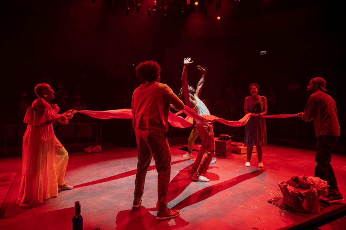 Alexis Ward, Max Thomas, Sheldon D. Brown, Jessica Dean Turner and DeMorris Burrows at 