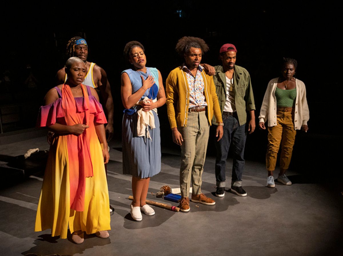 Alexis Ward, Sheldon D. Brown, Jessica Dean Turner, Max Thomas, DeMorris Burrows and Sola Thompson  at 