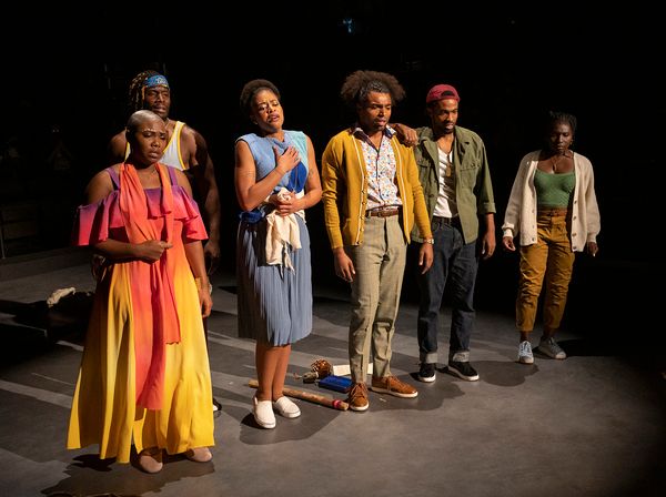 Alexis Ward, Sheldon D. Brown, Jessica Dean Turner, Max Thomas, DeMorris Burrows and  Photo