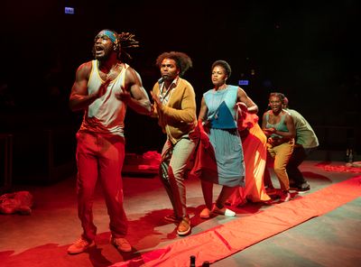 Sheldon D. Brown, Max Thomas, Jessica Dean Turner, Alexis Ward, Sola Thompson and Dem Photo