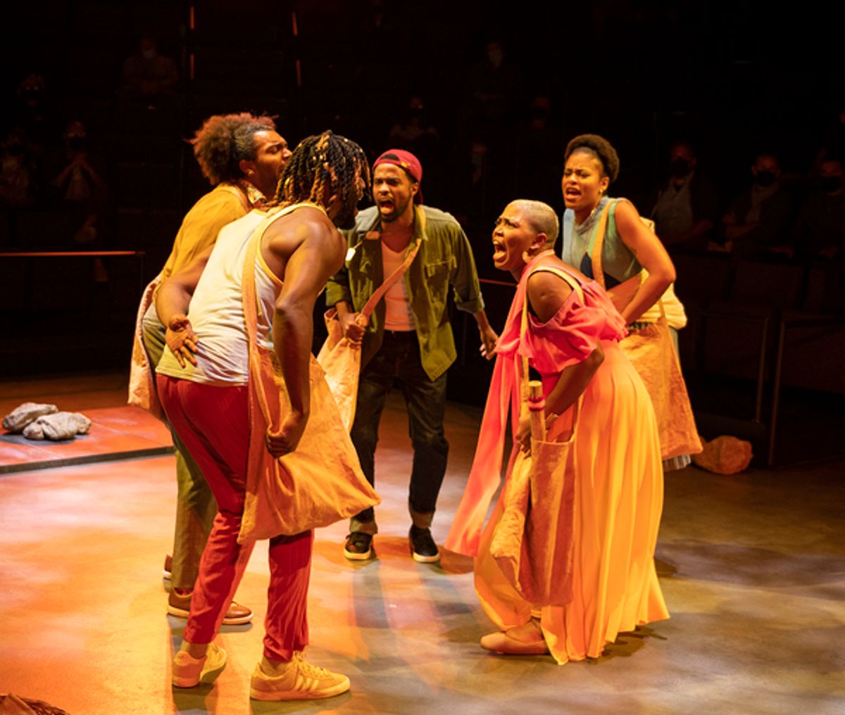 Max Thomas, Sheldon D. Brown, DeMorris Burrows, Alexis Ward and Jessica Dean Turner  at 