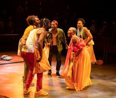 Max Thomas, Sheldon D. Brown, DeMorris Burrows, Alexis Ward and Jessica Dean Turner  Photo