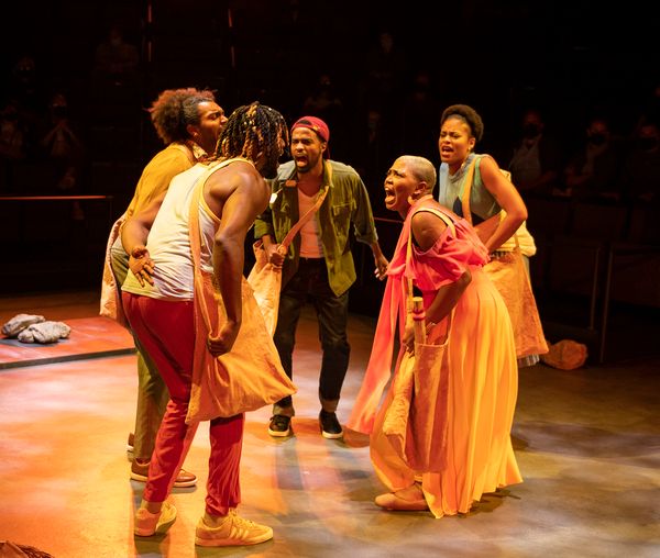 Max Thomas, Sheldon D. Brown, DeMorris Burrows, Alexis Ward and Jessica Dean Turner  Photo