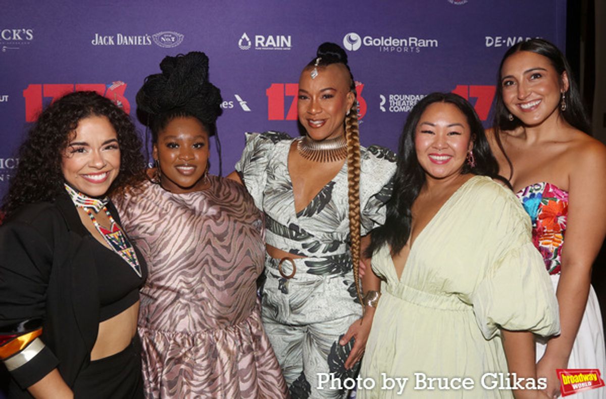 Brooke Simpson, Salome B. Smith, Oneika Phillips, Sara Porkalob and Shelby Acosta at 