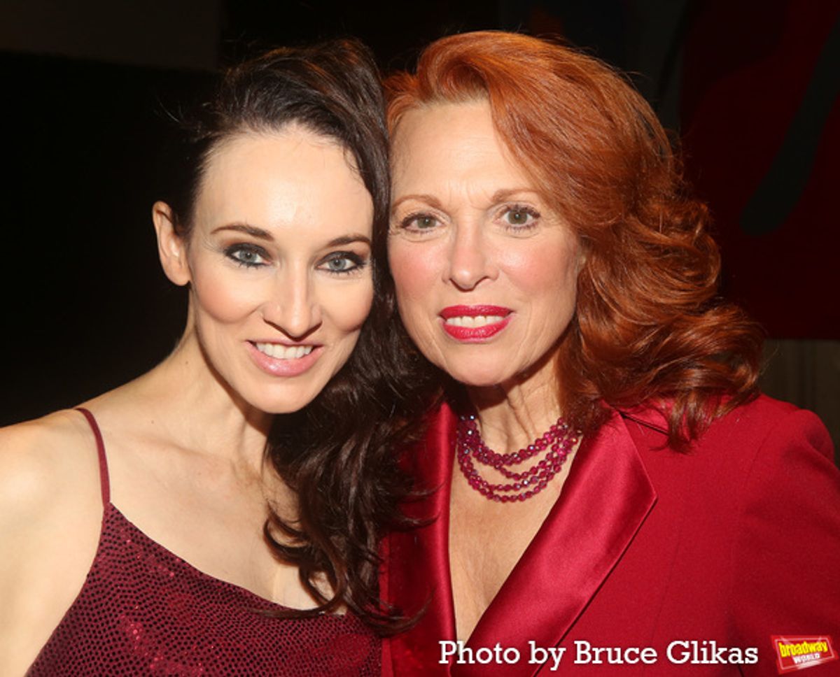 Elizabeth A. Davis and Carolee Carmello at 