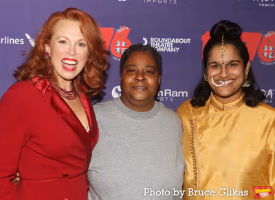 Carolee Carmello, Patrena Murray and Sushma Saha

  Photo