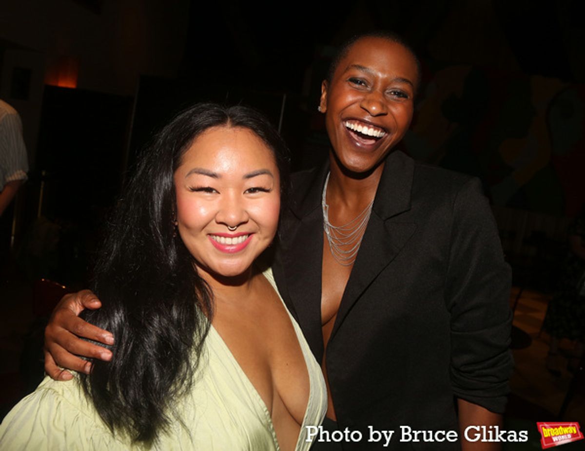Sara Porkalob and Imani Pearl Williams at 