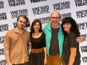 Matthew Dean Marsh, Marjan Neshat, David Cale, Leigh Silverman Photo