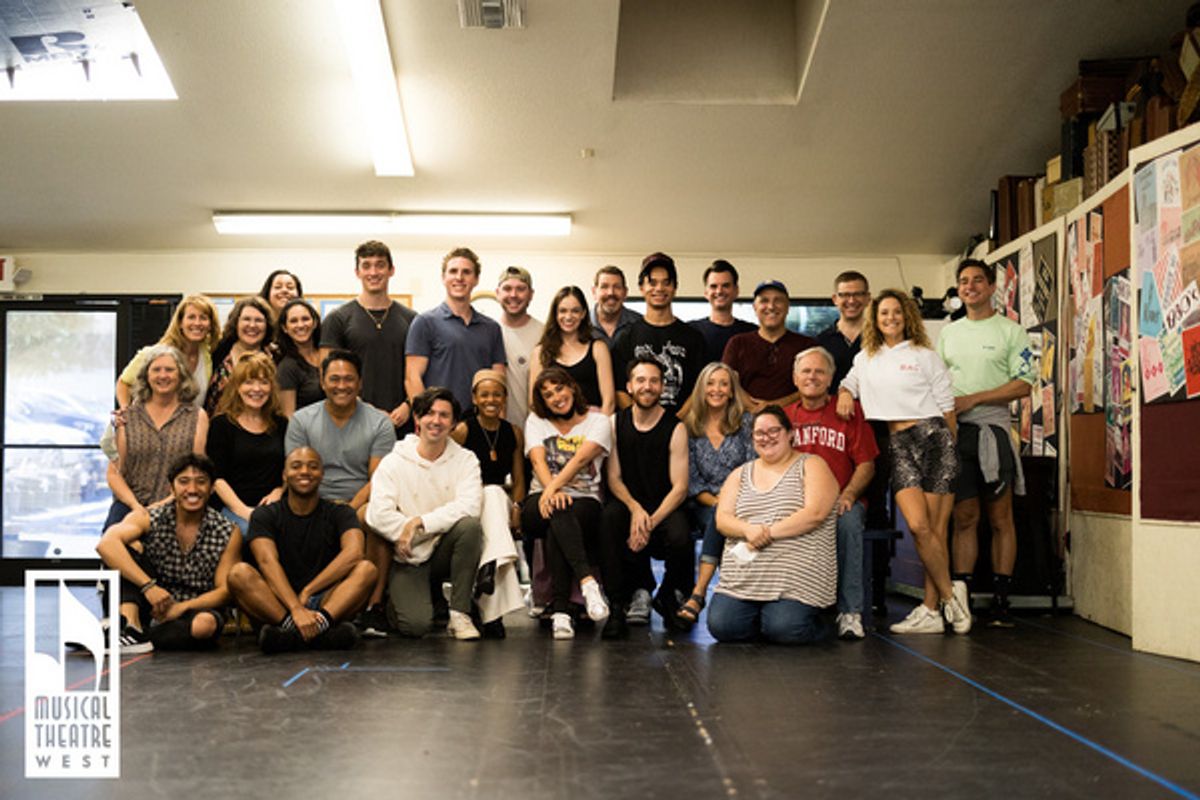 The company of Musical Theatre West''s 2022 production of Damn Yankees at Photos: First Look At Lesli Margherita and More In DAMN YANKEES At Musical Theatre West
