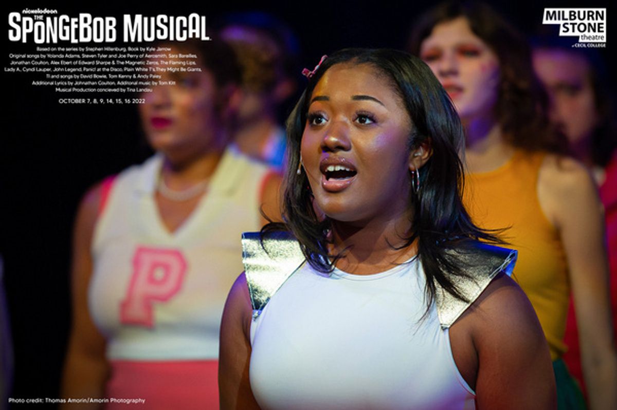 Arianna Clark and the cast of The SpongeBob Musical at Photos: First Look At THE SPONGEBOB MUSICAL At The Milburn Stone Theatre