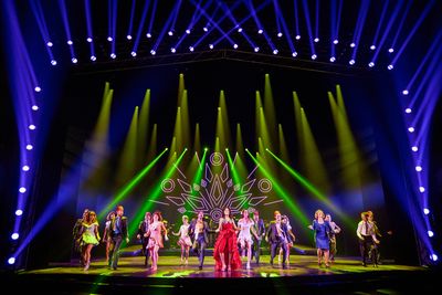Linedy Genao and the Company of On Your Feet! Photo