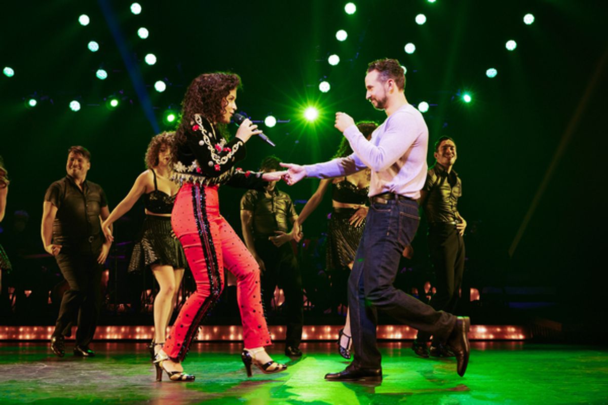 Linedy Genao, Brandon Espinoza, and the Company of On Your Feet! at 