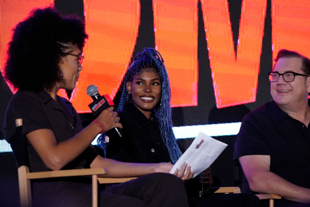 Allegra Frank, Diamond White, Fred Tatasciore at 