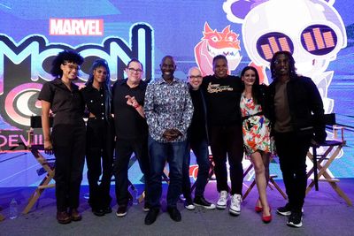 Allegra Frank, Diamond White, Fred Tatasciore, Gary Anthony Williams, Steve Loter, Ro Photo
