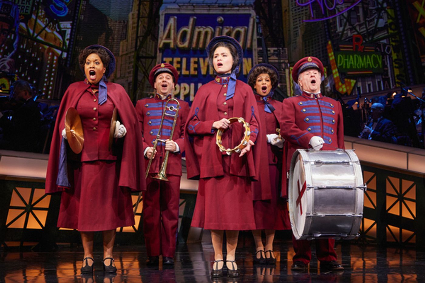 Photos: First Look at Phillipa Soo, Steven Pasquale, Jessie Mueller, and James Monroe Iglehart in GUYS AND DOLLS  Image