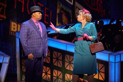 James Monroe Iglehart and Jessie Mueller Photo