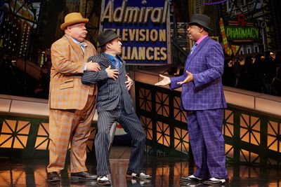 Kevin Chamberlin, Matthew Saldivar, and James Monroe Iglehart Photo