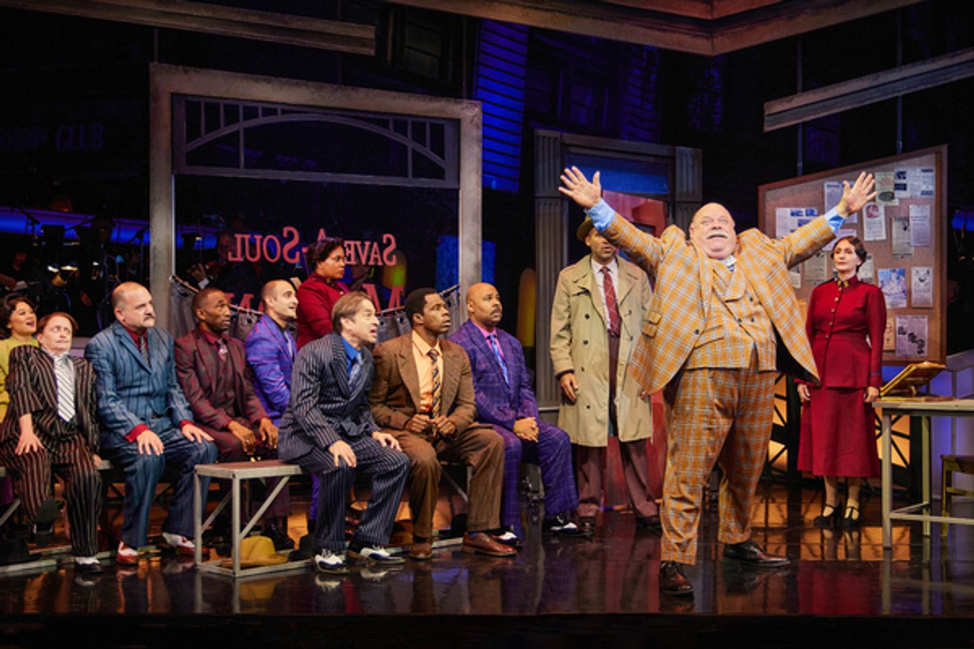 Photos: First Look at Phillipa Soo, Steven Pasquale, Jessie Mueller, and James Monroe Iglehart in GUYS AND DOLLS  Image