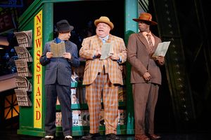 Matthew Saldivar, Kevin Chamberlin, and Akron Watson Photo