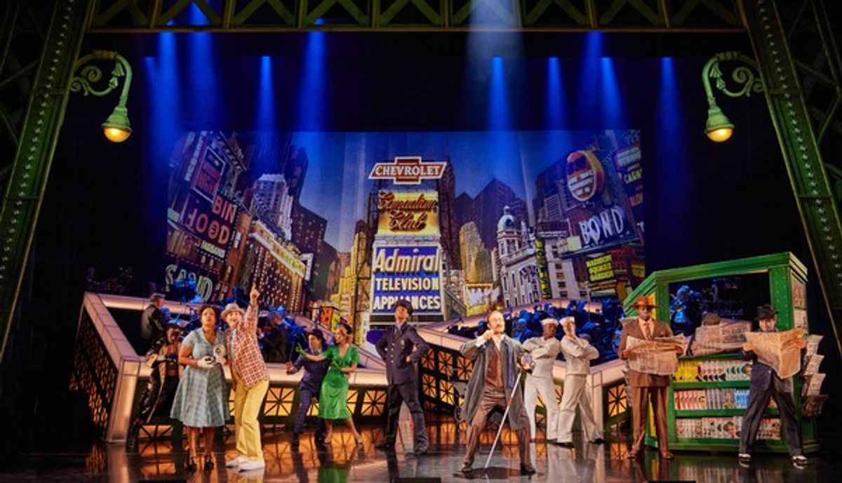 The Company of Guys and Dolls at Photos: First Look at Phillipa Soo, Steven Pasquale, Jessie Mueller, and James Monroe Iglehart in GUYS AND DOLLS