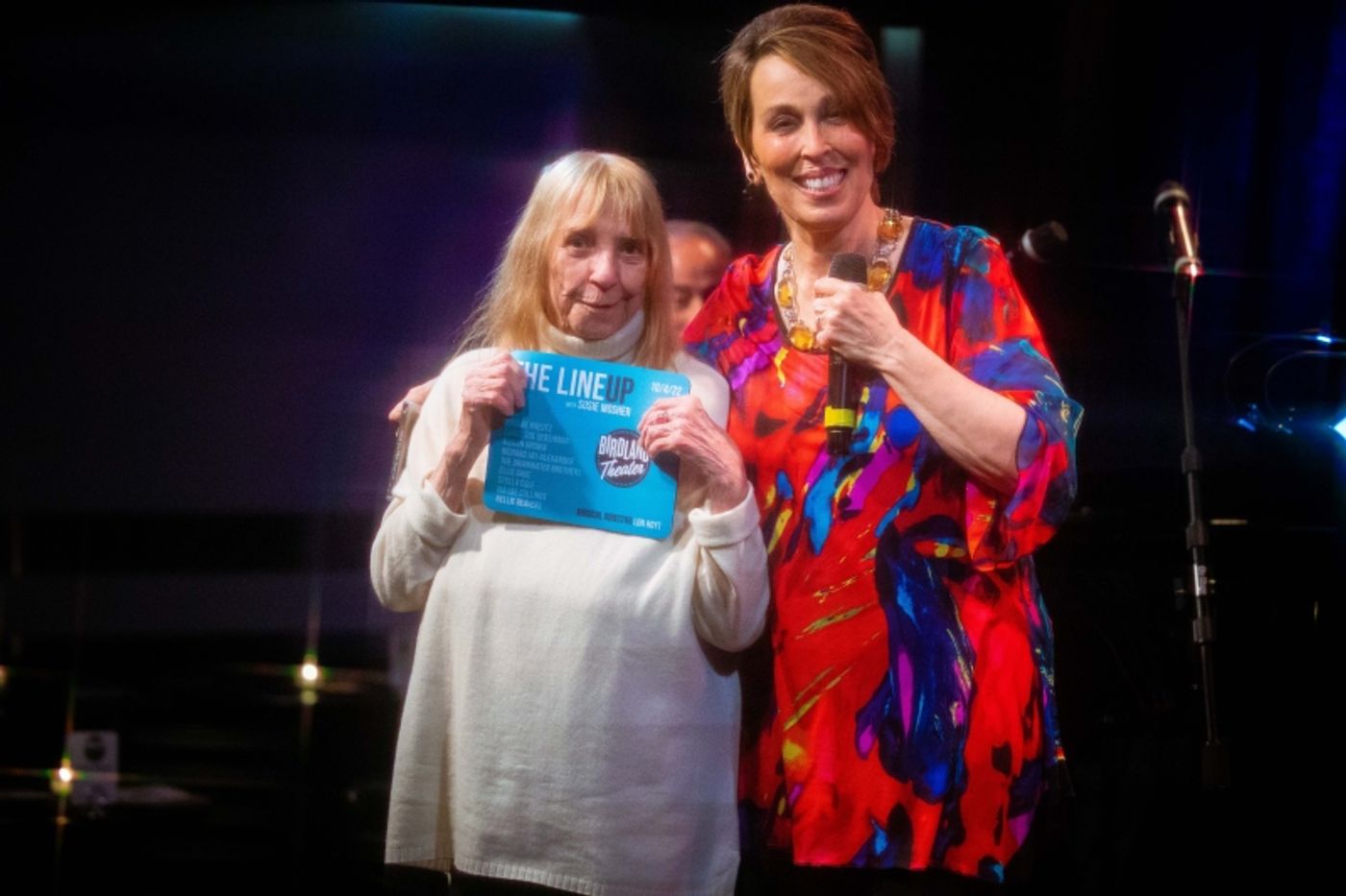 Photos: October 4th THE LINEUP WITH SUSIE MOSHER at Birdland Theater, As Photo'd By Matt Baker  Image