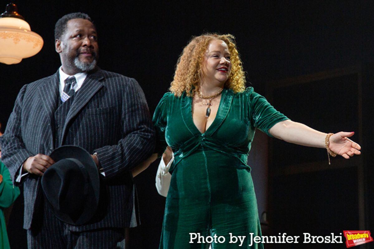 Wendell Pierce, Miranda Cromwell at 