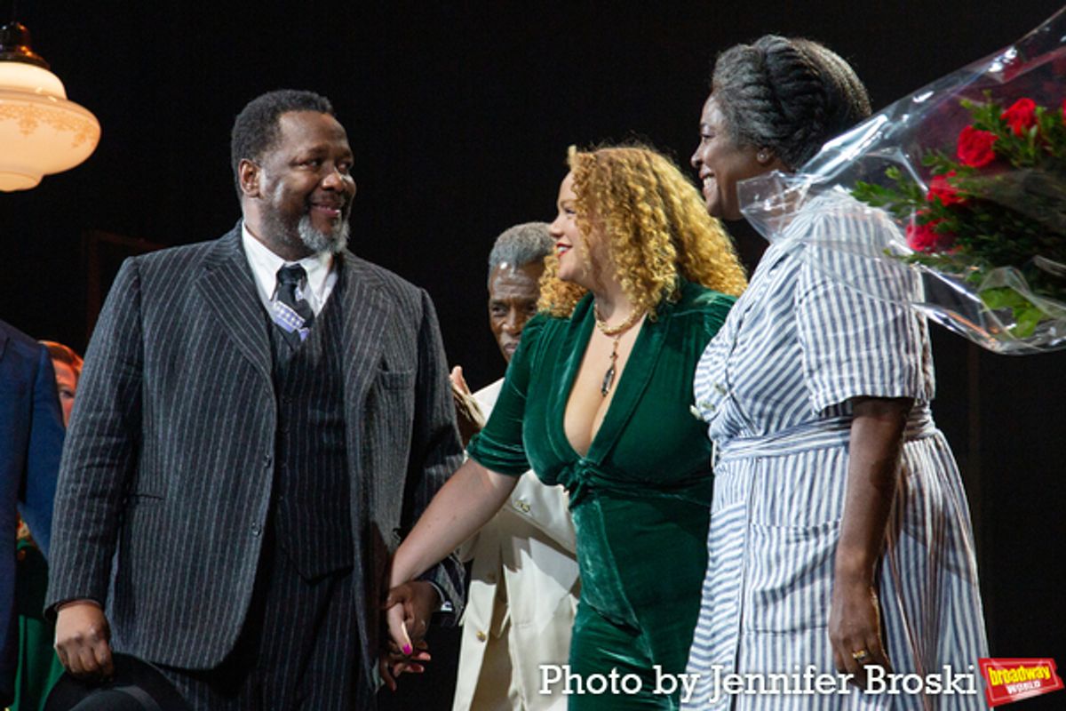 Wendell Pierce, Miranda Cromwell, Sharon D Clarke at 