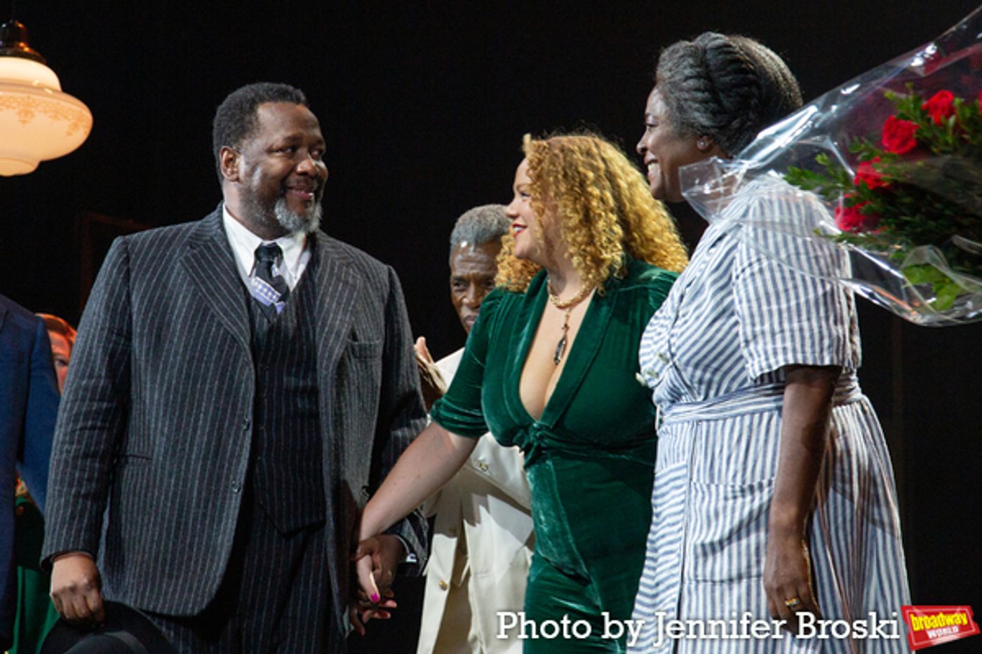 Photos: The Cast of DEATH OF A SALESMAN Takes Their Opening Night Bows  Image
