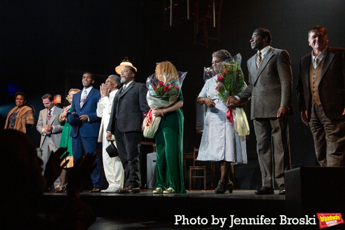 The cast of DEATH OF A SALESMAN at 