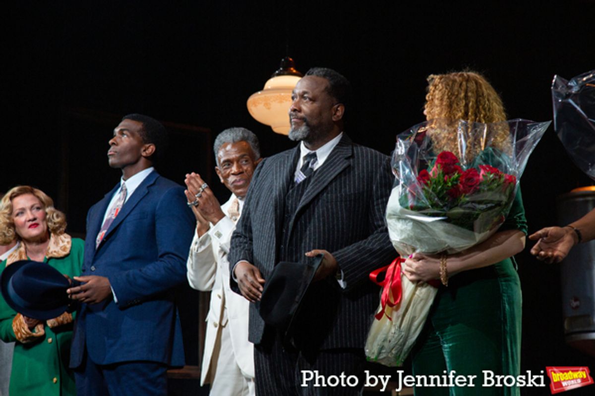 Lynn Hawley, Khris Davis, Andre De Shields, Wendell Pierce, Miranda Cromwell at 