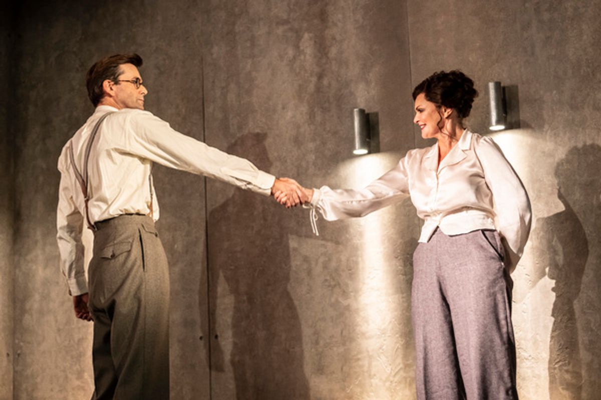 David Tennant, Sharon Small at 