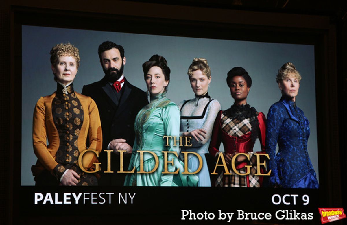 Signage at The Paley Center for Media at Photos:  Cynthia Nixon, Denee Benton, and the Cast of THE GILDED AGE Walks the Red Carpet at PaleyFest