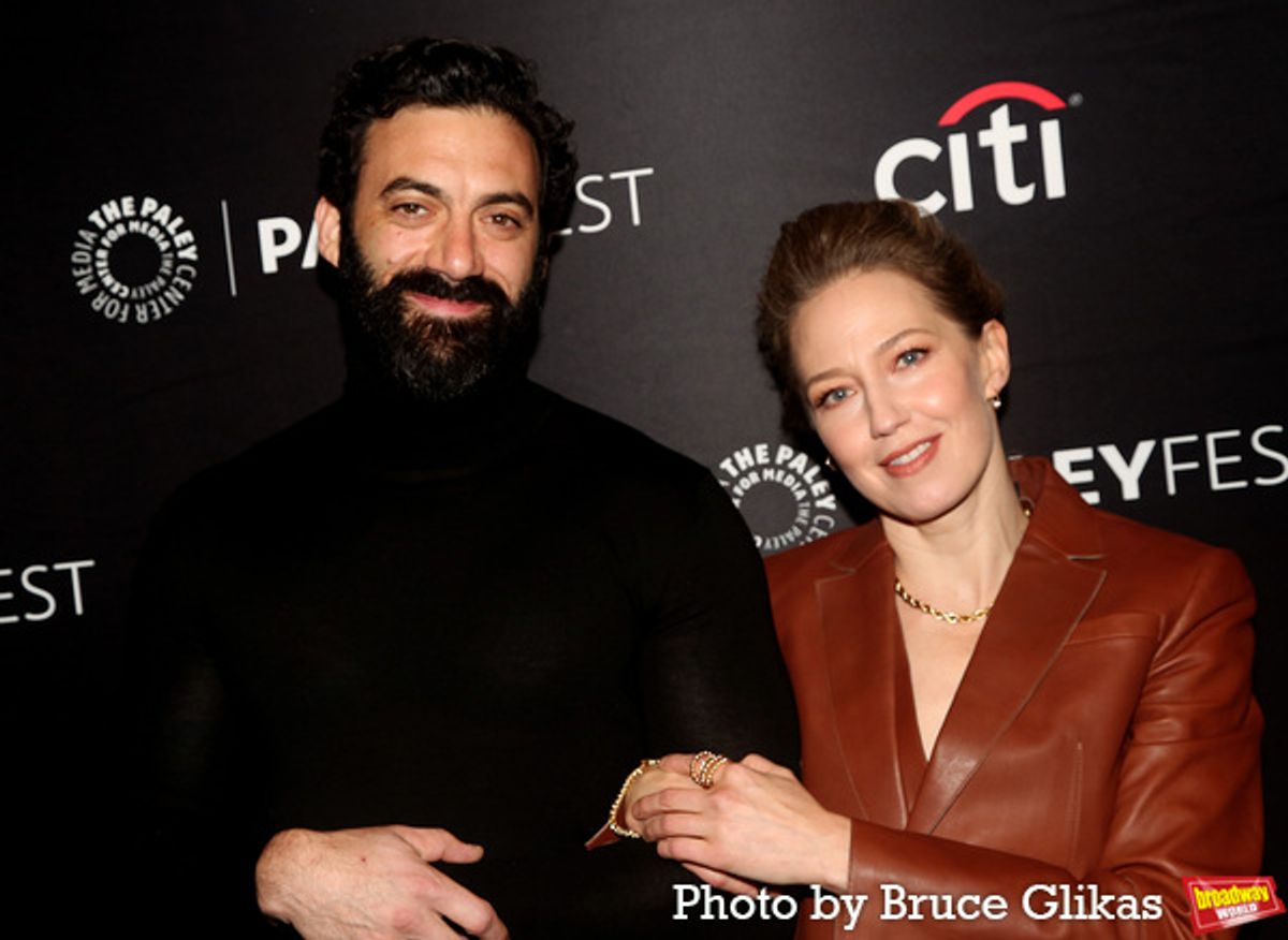 Morgan Spector and Carrie Coon  at 