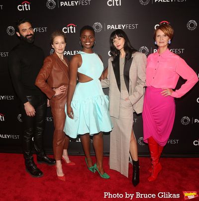Morgan Spector, Carrie Coon, Denee Benton, Louisa Jacobson and Cynthia Nixon Photo