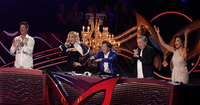 Robin Thicke, Jenny McCarthy, Ken Jeong, Andrew Lloyd Webber and Nicole Scherzinger Photo