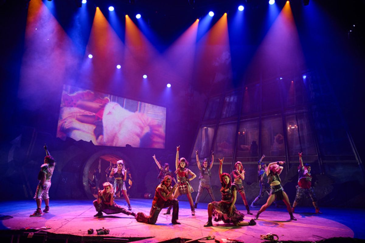 The cast of Bat out of Hell at Photos & Video: Go Inside Opening Night of BAT OUT OF HELL – THE MUSICAL at Paris Las Vegas