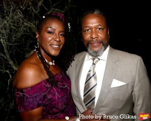 Sharon D Clarke and Wendell Pierce @ BroadwayWorld Sharon D Clarke and Wendell Pierce Photo