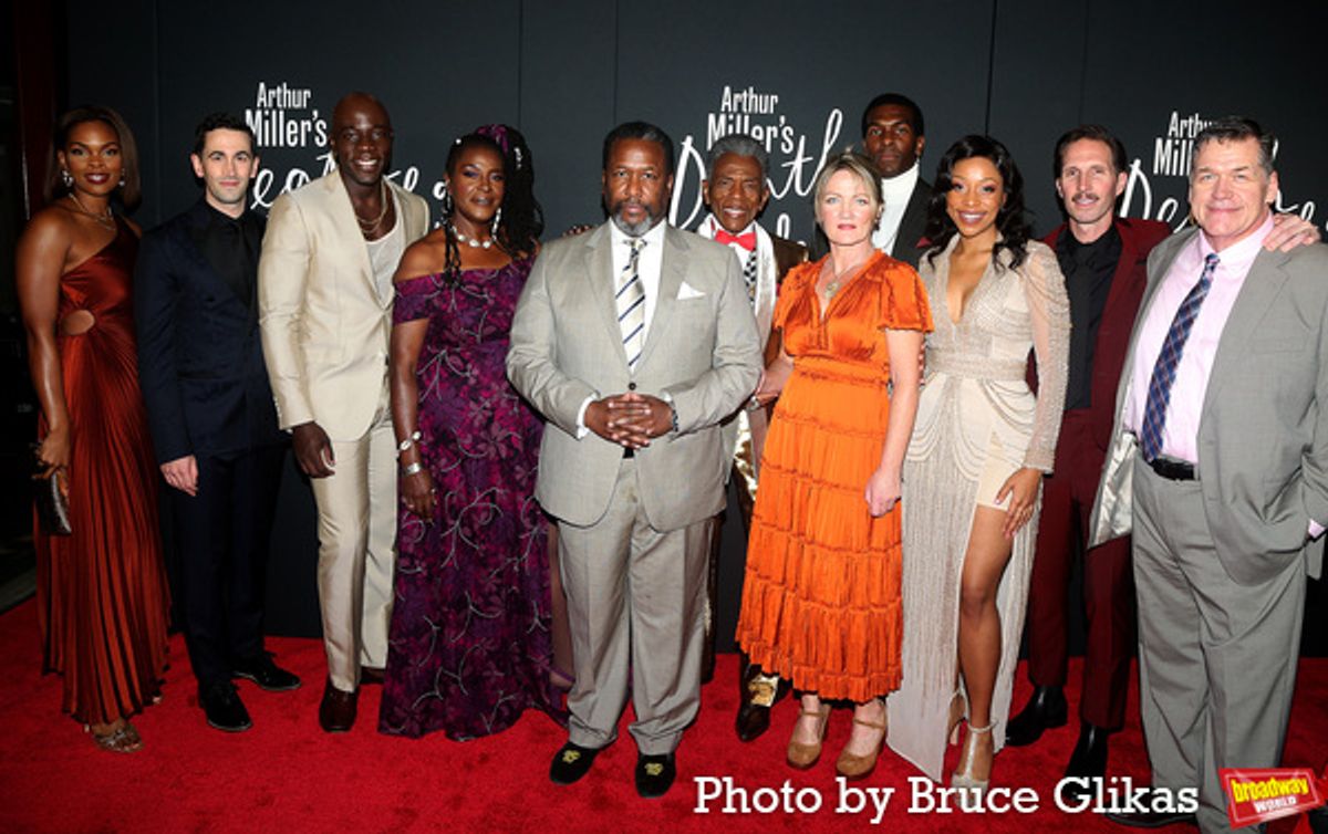 Chelsea Lee Williams, Stephen Stocking, McKinley Belcher III, Sharon D Clarke, Wendell Pierce, Andre De Shields, Lynn Hawley, Khris Davis, Grace Porter, Blake DeLong and Delaney Williams at 