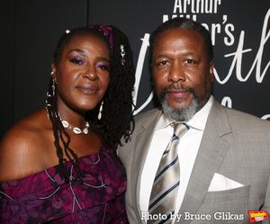 Sharon D Clarke and Wendell Pierce @ BroadwayWorld Sharon D Clarke and Wendell Pierce Photo
