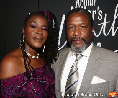 Sharon D Clarke and Wendell Pierce Photo