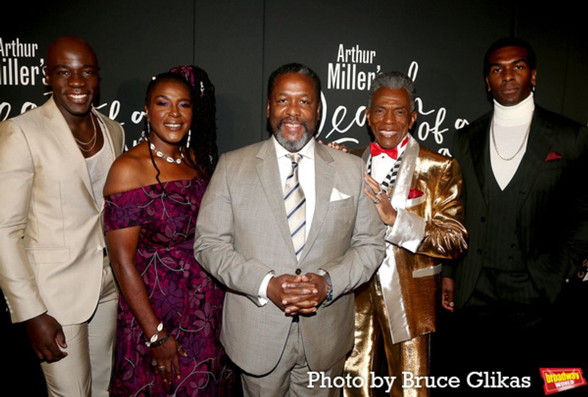 McKinley Belcher III, Sharon D Clarke, Wendell Pierce, Andre De Shields and Khris Davis at 