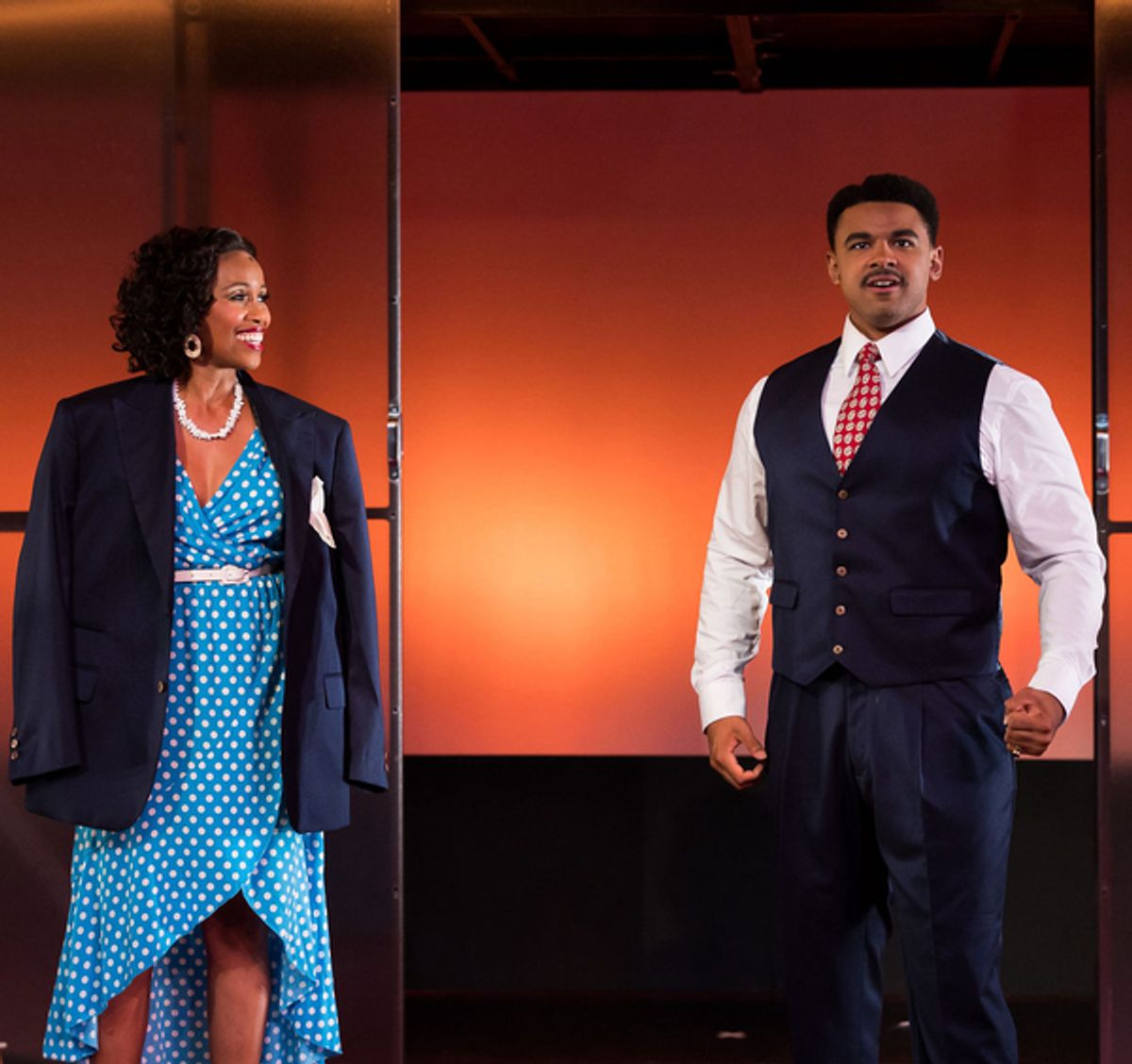 Fredericka Meek and Troy D. Wallace at Photos: First Look at CARMEN JONES at the Ensemble Theatre Company