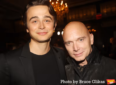 Ben Ahlers and Michael Cerveris Photo