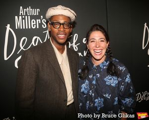 Rachel Chavkin and Guest @ BroadwayWorld Rachel Chavkin and Guest Photo